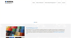 Desktop Screenshot of kochmethanol.com
